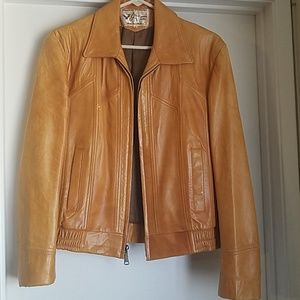 Creaciones Exclusivas VTG Men's LTHR Jacket 40 Tan